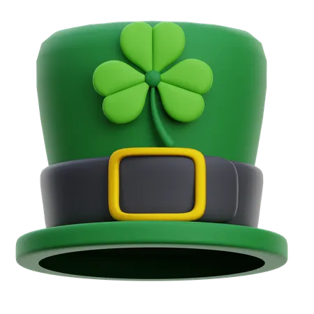 Chapeau de saint patrick  3D Icon