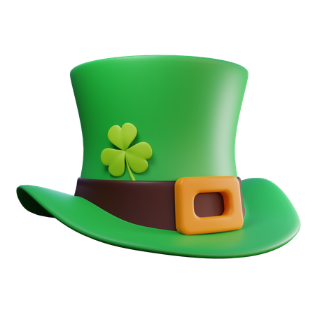 Chapeau de saint patrick  3D Icon