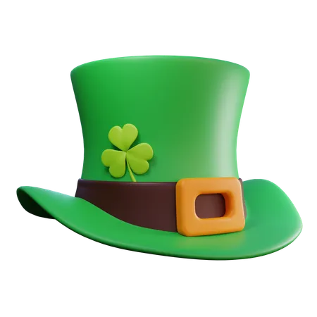 Chapeau de saint patrick  3D Icon