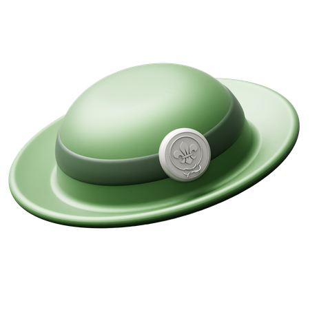 Chapeau de scout mondial  3D Icon