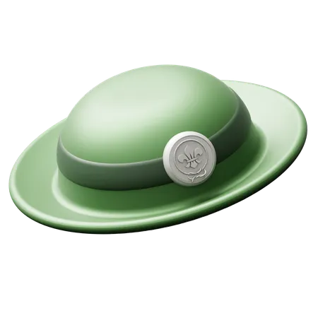 Chapeau de scout mondial  3D Icon