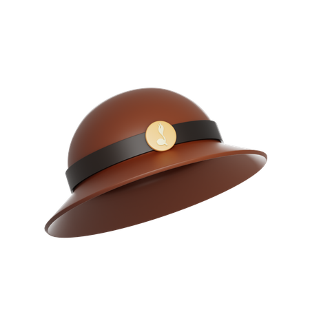 Chapeau féminin scout  3D Icon