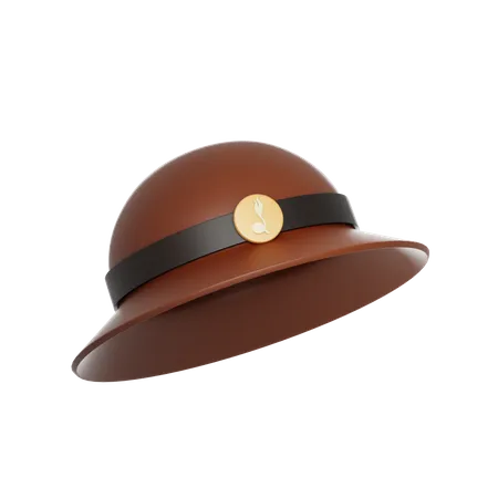 Chapeau féminin scout  3D Icon