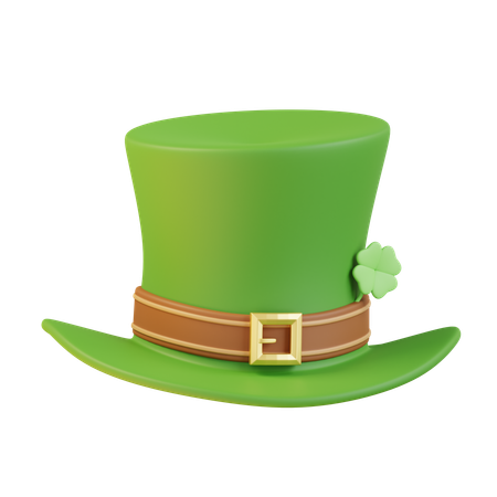 Chapeau de saint patrick  3D Icon