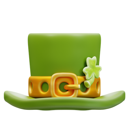 Chapeau de saint patrick  3D Icon