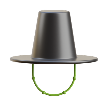 Chapeau traditionnel coréen  3D Icon