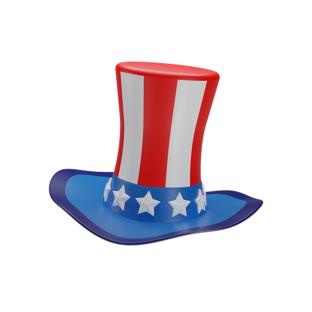 Chapéu americano  3D Icon