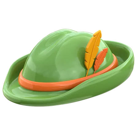 Chapéu bávaro  3D Icon
