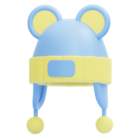 Chapéu de bebê  3D Icon