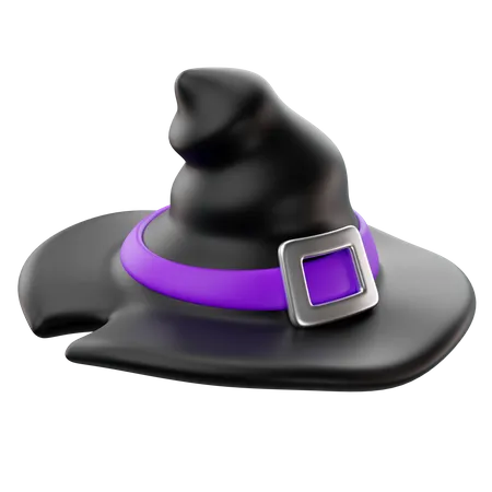 Chapéu de bruxa  3D Icon