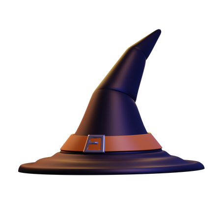 Chapéu de bruxa  3D Icon