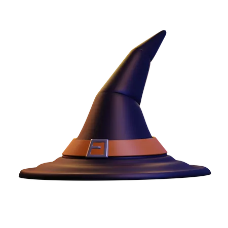 Chapéu de bruxa  3D Icon