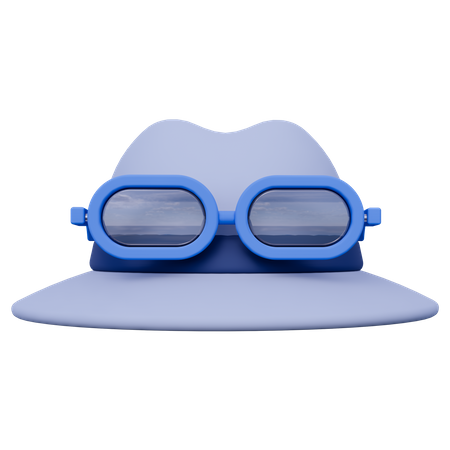 Chapéu casual  3D Icon