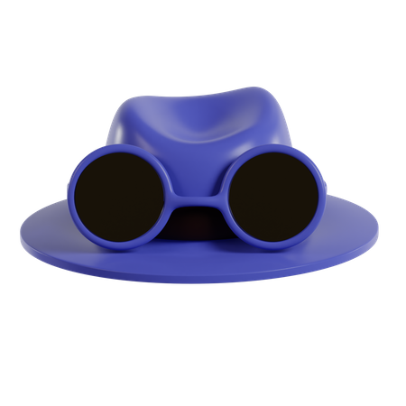 Chapéu casual  3D Icon