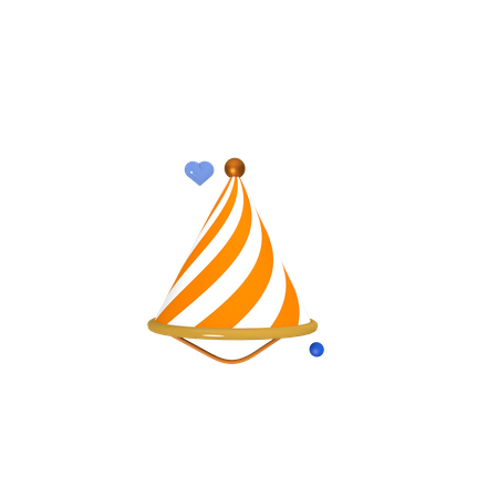 Chapéu de cone  3D Icon
