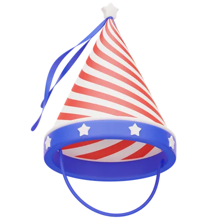 Chapéu de cone de festa  3D Icon