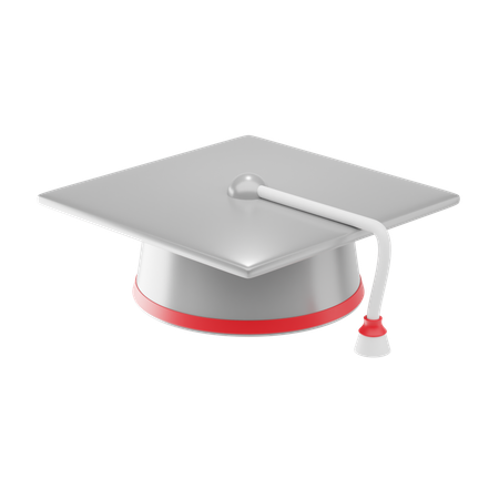 Chapéu da graduação  3D Icon