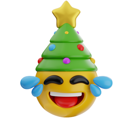 Chapéu de árvore de natal  3D Icon