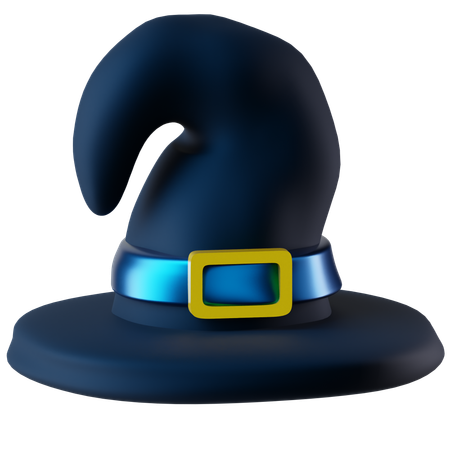 Chapéu de bruxa  3D Icon