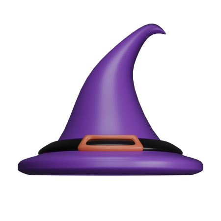 Chapéu de bruxa  3D Icon