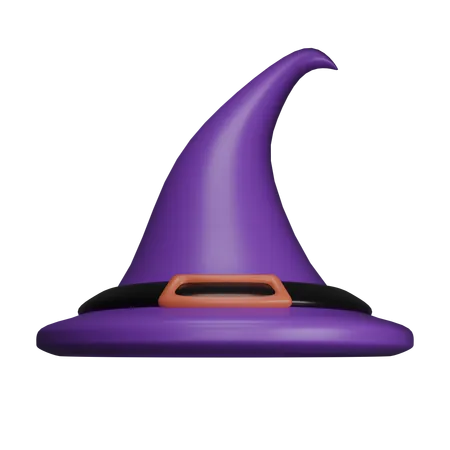 Chapéu de bruxa  3D Icon