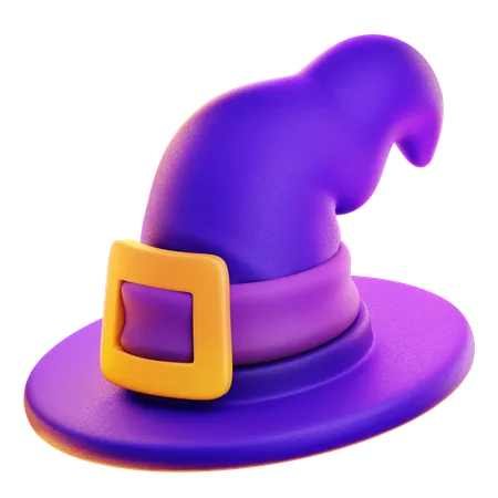 Chapéu de bruxa  3D Icon