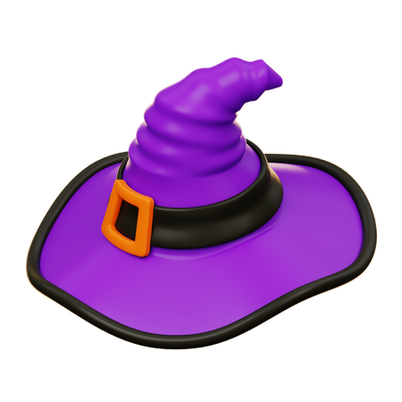 Chapéu de bruxa  3D Icon