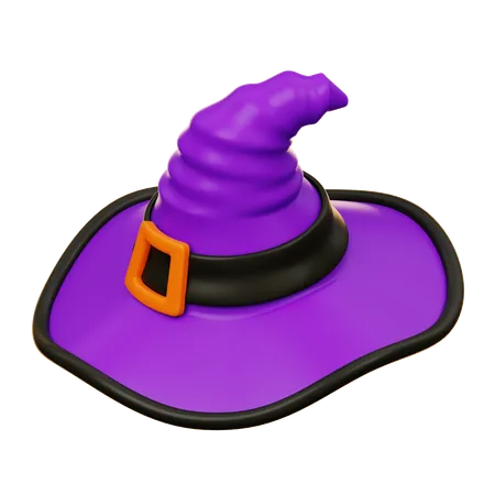 Chapéu de bruxa  3D Icon