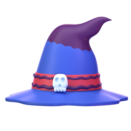 Chapéu de bruxa  3D Icon