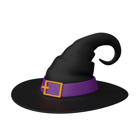 Chapéu de bruxa  3D Icon