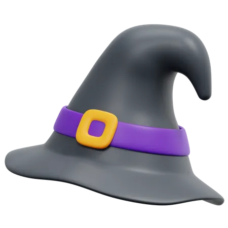 Chapéu de bruxa  3D Icon