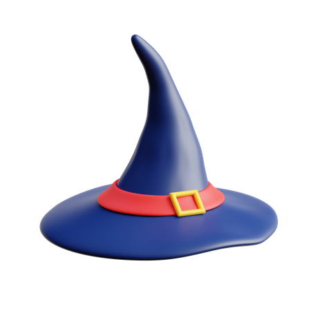 Chapéu de bruxa  3D Icon