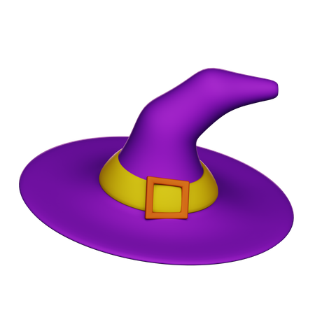 Chapéu de bruxa  3D Icon