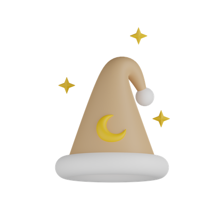 Chapéu de dormir  3D Icon