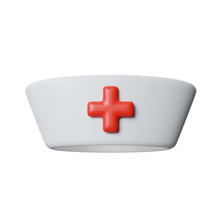 Chapéu de enfermeira  3D Icon