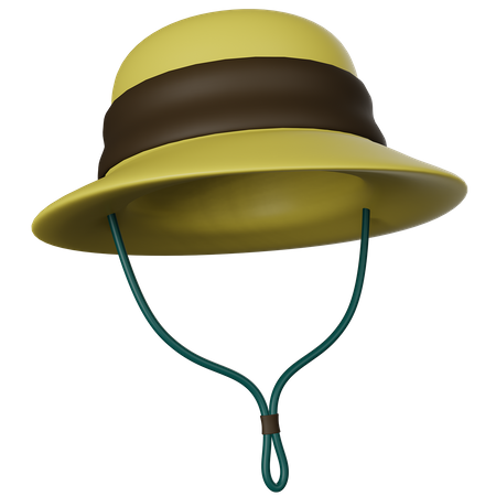 Chapéu de fazendeiro  3D Icon