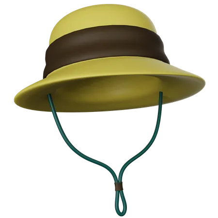 Chapéu de fazendeiro  3D Icon