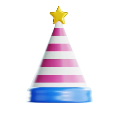 Chapéu de festa de ano novo  3D Icon