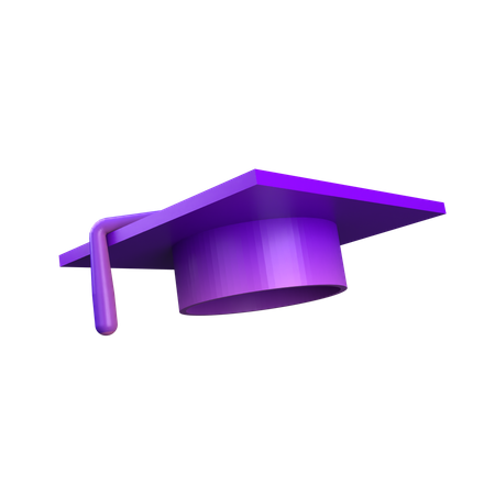 Chapéu da graduação  3D Icon