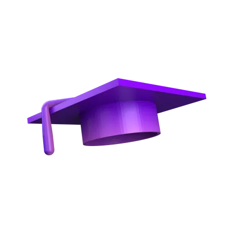 Chapéu da graduação  3D Icon