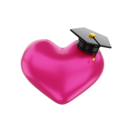Chapéu de graduação  3D Icon