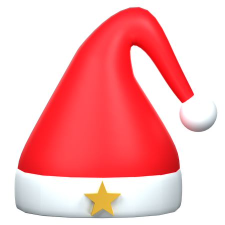 Chapéu de Natal  3D Icon