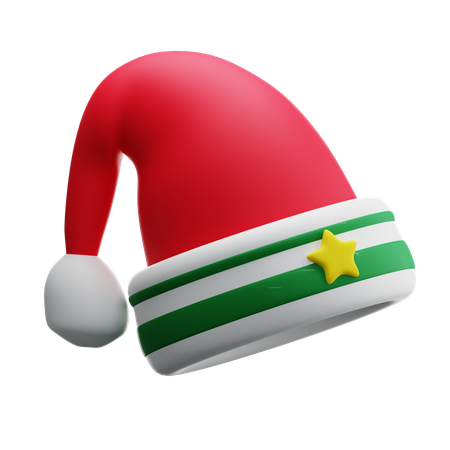 Chapéu de Natal  3D Icon