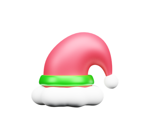 Chapéu de Natal  3D Icon