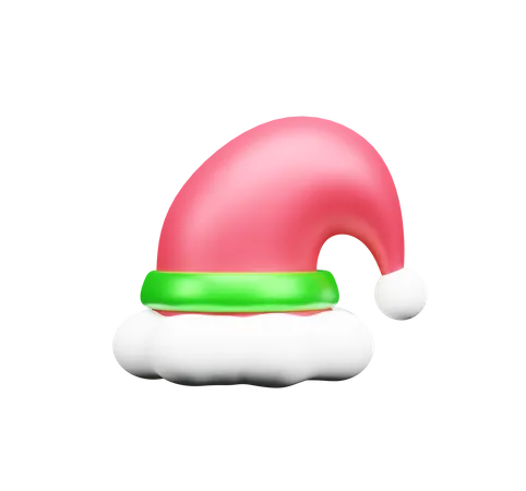 Chapéu de Natal  3D Icon