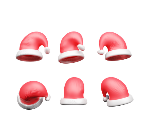 Chapéu de Natal  3D Icon