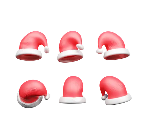 Chapéu de Natal  3D Icon