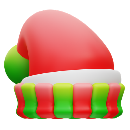 Chapéu de Natal  3D Icon