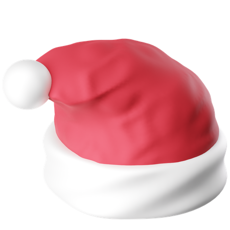 Gorro do Papai Noel  3D Icon