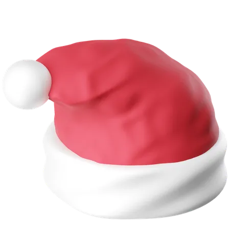 Gorro do Papai Noel  3D Icon